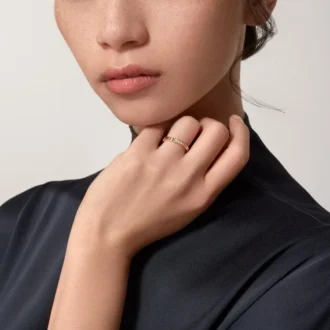 Verigheta Maillon Panthere – Aur roz, Diamante – Cartier