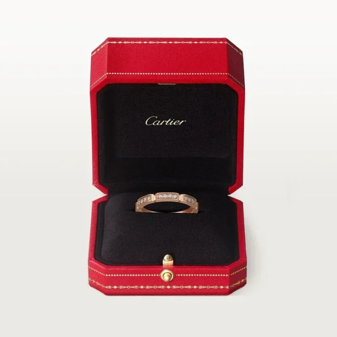 Verigheta Maillon Panthere – Aur roz, Diamante – Cartier