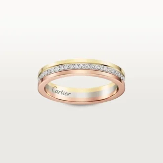 Verigheta Trinity – Aur alb, Aur galben, Aur roz, Diamante – Cartier