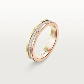 Verigheta Trinity – Aur alb, Aur galben, Aur roz, Diamante – Cartier