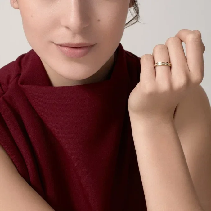 Verigheta Trinity – Aur alb, Aur galben, Aur roz, Diamante – Cartier