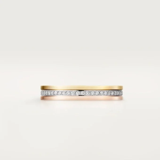 Verigheta Trinity – Aur alb, Aur galben, Aur roz, Diamante – Cartier