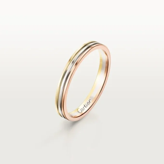 Verigheta Trinity – Aur alb, aur roz, aur galben – Cartier