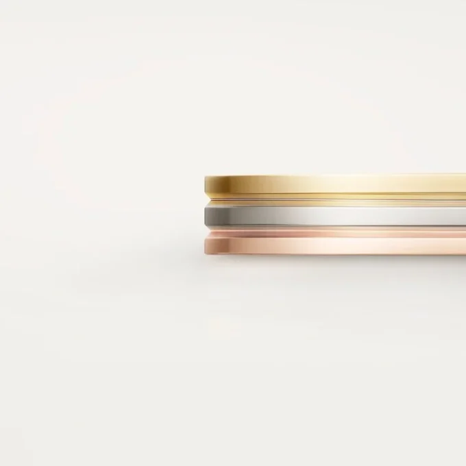 Verigheta Trinity – Aur alb, aur roz, aur galben – Cartier