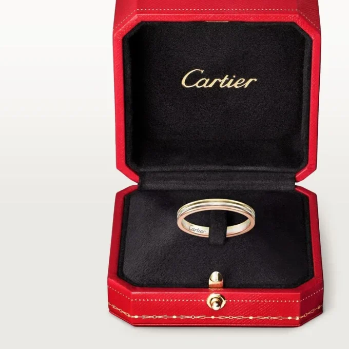 Verigheta Trinity – Aur alb, aur roz, aur galben – Cartier