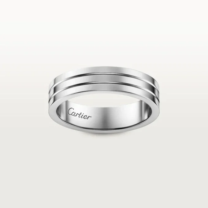 Verigheta Trinity – Aur alb – Cartier
