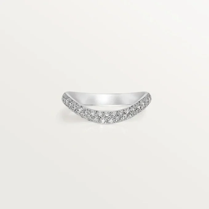 Verigheta Trinity Ruban – Platină, Diamante – Cartier Verigheta Trinity Ruban – Platină, Diamante – Cartier