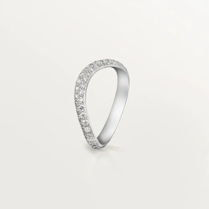 Verigheta Trinity Ruban – Platină, Diamante – Cartier Verigheta Trinity Ruban – Platină, Diamante – Cartier