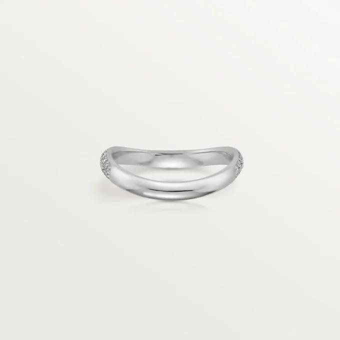 Verigheta Trinity Ruban – Platină, Diamante – Cartier Verigheta Trinity Ruban – Platină, Diamante – Cartier